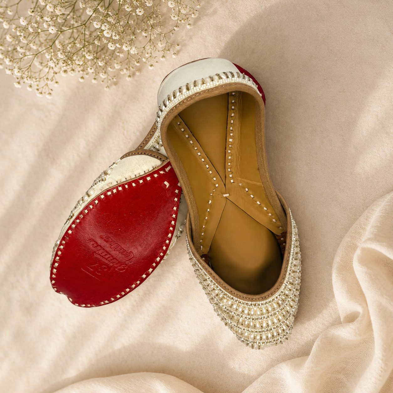 Pearl Stripel Jutti - Image 5